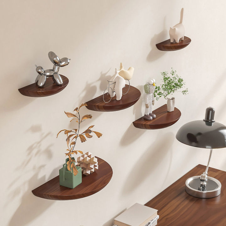Solid%20Wooden%20Semicircle%20Wall%20Shelves%20Background%20Entryway%20Decorative%20Floating%20Organization%20Storage%20Holders%20Bedroom%20Kitchen%20Racks%20-%20Image%203