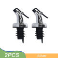 2/3PCS Oil Bottle Stopper Cap Dispenser Sprayer Lock Wine Pourer Sauce Nozzle Liquor Leak-Proof Plug Bottle Stopper Kitchen Tool. 