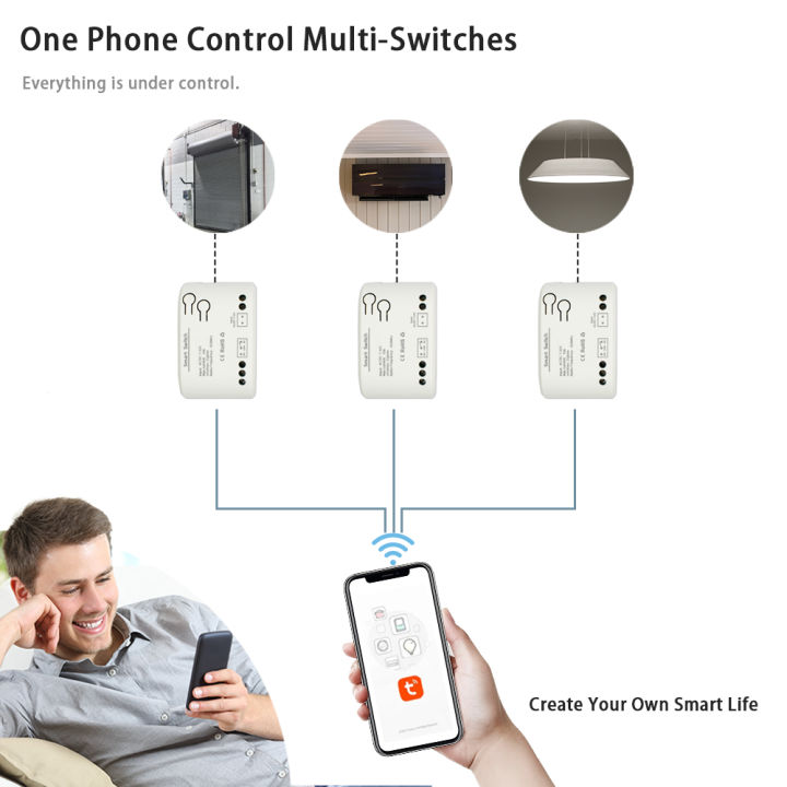 1/2CH%20Zigbee%20Tuya%20Smart%20Home%20Relay%20Module%2085-250V%20220V%20Relay%20AC%20DC%2012V%2024V%207-32V%20Works%20Alexa%20%20Assistant%20Smart%20Light%20Switch%20lightify%20-%20Image%206
