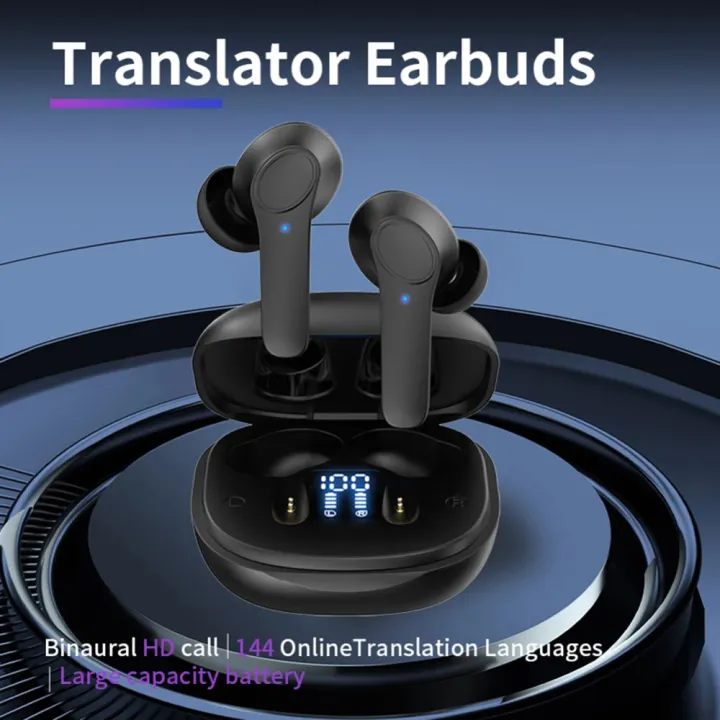 144%20Languages%20Real%20Time%20Translator%20Earbuds%204%20Translation%20Mode%20Wireless%20BT%20Translation%20Earphones%20Noise%20Cancelling%20IPX6%20Waterproof%20-%20Image%202