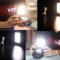 Mini Portable LED Video Light 5W 6500K 31PCS with Ajustment RGB Fill Light for 1/4 Inch Screw Hole Camera Tripod for YouTube. 