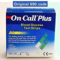 50 STRIPS PACK On Call Plus On Call EZ II Glucometer Code 690. 