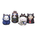 Anime Naruto Figure Toys Cute mini Kakashi Uchiha Itachi Gaara Q Version Action Dolls Pvc Model Edition Desktop Birthday . 