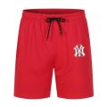 Men's Plus Size Knit Shorts - Elastic Drawstring Waist Casual Summer Shorts, Breathable Lightweight Fabric.