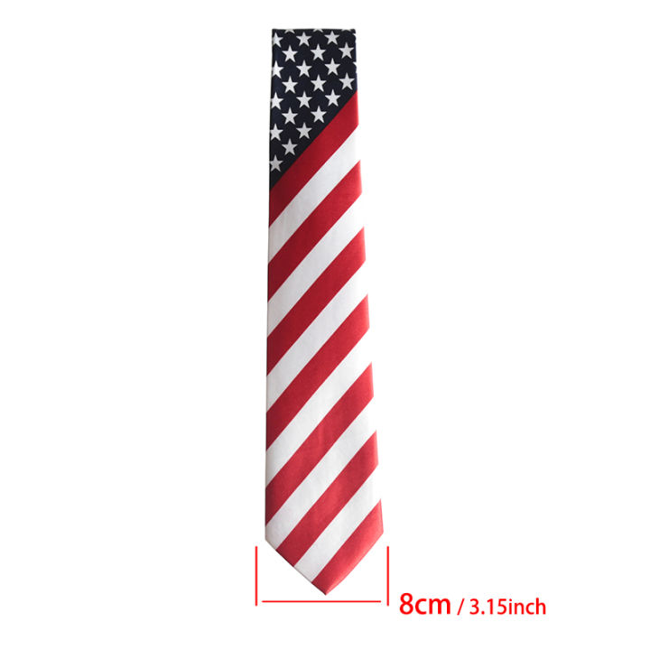 Star%20Striped%20American/USA%20Tie%20Flag%20Mens%20Print%20Necktie%20for%20Man%20Wedding%20Performance%20Tie%20for%20Business%20Party%20Ties%20Shirts%20Accessories%20-%20Image%205
