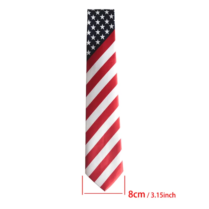 Star%20Striped%20American/USA%20Tie%20Flag%20Mens%20Print%20Necktie%20for%20Man%20Wedding%20Performance%20Tie%20for%20Business%20Party%20Ties%20Shirts%20Accessories%20-%20Image%205