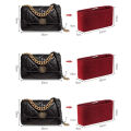 For Chanel19 Flap Handbag Felt Cloth Insert Bag Organizer Makeup Handbag Organizer Travel Inner Purse Cosmetic Bags.