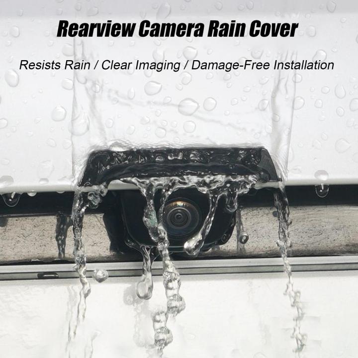 360 Degree Car Rear Camera Cover 1PC Rainproof Dust Shield Protection ...