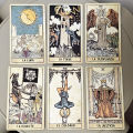 Vintage Tarot Deck 10.3*6cm Spanish Edition 78 Pcs Tarot Cards Based on Rider Waite System Espanol. 