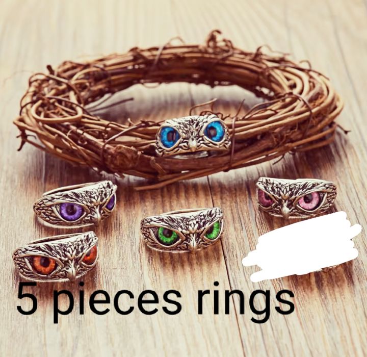 New%20Men's%20Trend%20silver%20color%20owl%20Eagle%20Head%20ring%20for%20You%20love%20one's%20Best%20gift%20-%20Image%206
