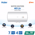 Haier 40 Liters Water Heater/Geyser (Horizontal) (ES40H-CK3(BD)) with Free Delivery.