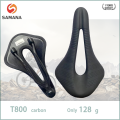 Samana Black Soft Comfortable Carbon Road Bike Saddle MTB Lightweight Only 128g T800 Material. 