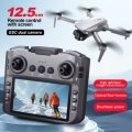 Brushless Motor Drone With 1080p Camera, Optical Flow Dual Camera, Remote Control 2.4g Wifi Fpv Rc Drone Headless Mode Follow Shot Altitude Hold Obstacle Avoidance Adult by DRONE ZONES.