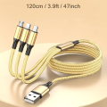 6A Fast Charging Cable | Both Cable Available Type-C & Micro USB Data Cable | High-Speed Charging for All Android Mobiles. 