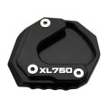 XL750 NEW CNC Kickstand Foot Side Stand Extension Pad Support Plate Enlarge For Honda Transalp 750 Transalp750 XL 750 2023 2024. 