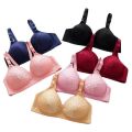 Women Bra Sexy Push Up Bras Female Lingerie Wireless  A/B Cup Solid Color Strap. 