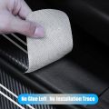 4pcs Carbon Fiber Sill Plate Stickers Guard Decals for Bmw Performance M 1 2 3 4 5 6 7 Series X1 X2 X3 X4 X5 X6 X7 Car Styling.