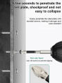Black strong magnetic suction impact bit set hand drill high hardness  head hand drill bit. 