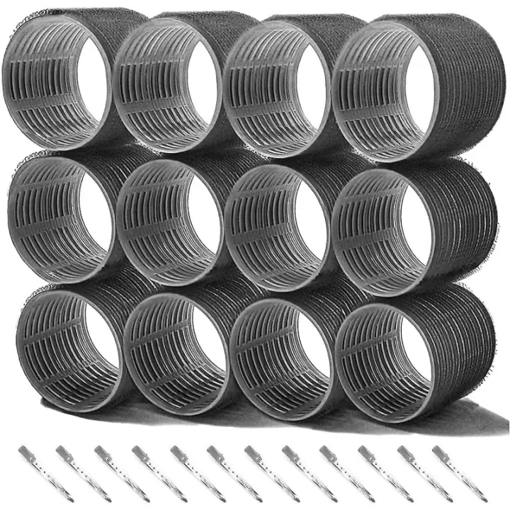 Hair%20Rollers%20Set%2012%20Self-Grip%2064MM%20Jumbo%20Rollers%20&%2012%20Duckbill%20Clips%20-%20Ideal%20Salon%20&%20DIY%20Hairdressing%20Tools%20for%20All%20Hair%20Lengths%20-%20Image%207