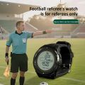 Digital Sport Stopwatch Multifunction Soccer Referee Timer Chronometer LCD Backlight 100 Group Memory Profession Athletic Watch.