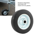 8 Inch RV Trailer Jack Wheel Replacement 1100 Lbs Strong Capacity 48mm Rim Trailer Jack Caster.