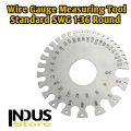 Wire gauge measuring Tool Round Shape. 