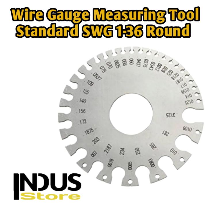 Wire gauge measuring Tool Round Shape