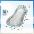 Inflatable Floating Row Toys for Adults PVC Foldable Children Water Hammock Inflatable Mat Lounge Chair Summer Outdoor Pool Toy.