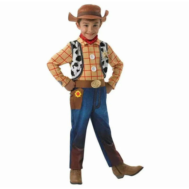Woody%20Cartoon%20Character%20Animation%20Character%20Costume%20Children's%20Buzz%20111%20Costume%20Jumpsuit%20Cowboy%20%20Anime%20Cos%20-%20Image%205