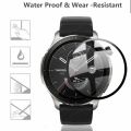 3D Curved Edge Screen Protector for Amazfit GTR 4 Soft Full Coverage Protective Film for Amazfit GTR4 Not Tempered Glass. 