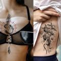 5PCS Wolf Lion Waterproof Temporary Tattoo Sticker Tiger Rose Flower Dragon Snake Skull Animal Body Art Arm Fake Tatoo Men Women. 