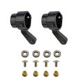 Metal Front Axle Bridge Steering Cup Turn Cup Kit for WPL C14 C24 C34 C44 B14 B1 B16 B24 B36 MN D90 D91 MN99S RC Car Spare Parts.