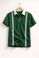 BURNOUT.PK NEW TRENDY SUMMER COLLECTION PACK OF 2 OLD MONEY STRIPES ZIPPER POLOS FOR MENS AND BOYS. 