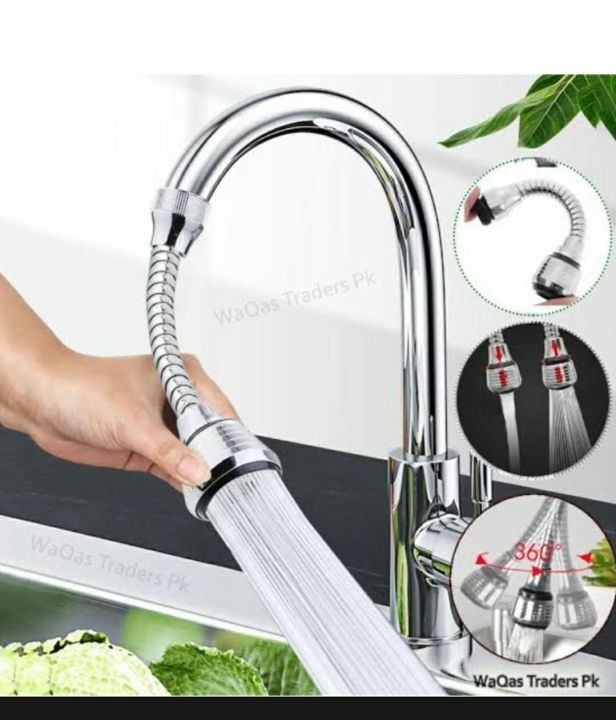 Kitchen Sink Flexible Shower Neck with Two Modes, Flexible Faucet Shower Spray