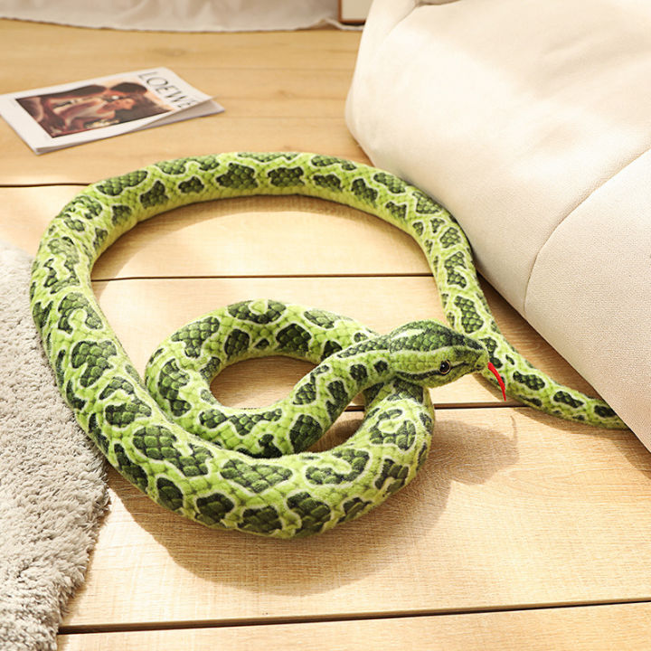 200CM/300CM%20Realistic%20Rattlesnake%20Black%20Man%20Snake%20Bar%20Stuffed%20Plush%20Toys%20Funny%20Snake%20Doll%20Children's%20Plush%20Dolls%20-%20Image%206