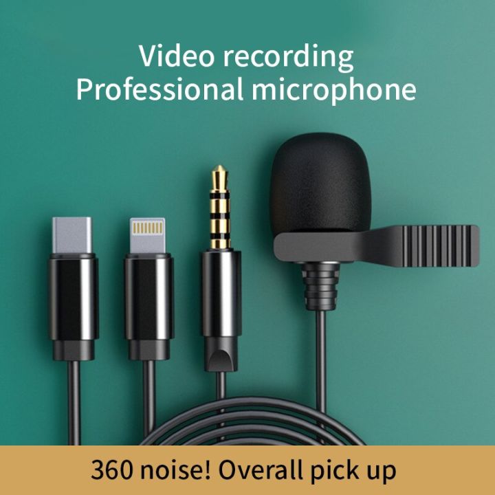 Collar%20Clip%20Microphone%20Mini%20Portable%20Small%20Microphone%20Live%20Broadcast%20Eat%20Broadcast%20Mobile%20Phone%20Computer%20Recording%20Noise%20Reducti%20-%20Image%203