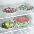 Wolpin Pack of 50 Pcs Disposable Food Cover Elastic Lid for covering Food, Fruits, Vegetables Fridge Storage. 