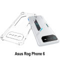 For Rog Phone 6 6D AI2203 Case Air Cushion Shockproof Airbag Silicone Soft TPU Back Cover Case for Rog Phone 6 AI2201.