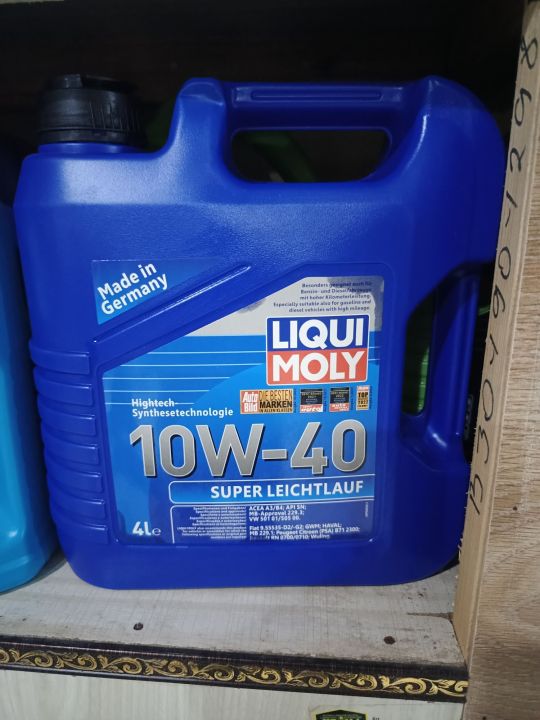 Liqui Moly 10W-40 Super Leichtlauf Engine Oil - 4 Litres