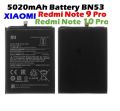 XIAOMI BN53 BN-53 BN 53 Battery Redmi Note 9 Pro Battery Note 10 Pro Battery 5020mAh Battery. 