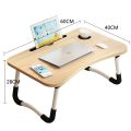 Computer Laptop Desk Small Foldable Multi-Function Bed Desk Simple Table Bed with Laptop Table.