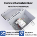 IP66 Waterproof Transparent ABS Plastic Enclosure Junction Box Outdoor Power Distribution Electronic Instrument Case. 