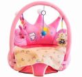 New Style Baby sofa support seat cover with hanging toys ,  Plush baby feeding chair cartoon safety seat learning. 