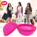 Period Menstrual Collector Extra-Thin Menstrual Disc Flat-fit Design Women Health Care Feminine Hygiene Silicone Menstrual Cup.