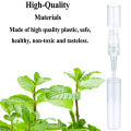 5Pcs 10ml 8ml 5ml 3ml 2ml Clear Plastic Spray Bottle Empty Cute Perfume Atomizer for Cleaning, Travel, Essential Oils, Perfume. 