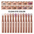 Bronze Eye Shadow Stick Smoke Rose Eyeshadow Pencil Waterproof Long Lasting Shimmer Highlighter & Eye Shadow Eyeliner Stick. 