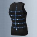 Mens Running Vests Compression Sleeveless Fitness Tight Quick Drying Training Tank Tops Breathable Moisture Basketball Gym Shirt.