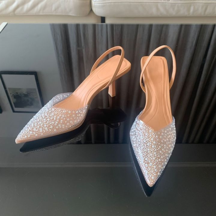 2024%20Fashion%20Summer%20Women%20High%20Heels%20Pearl%20Decoration%20Slingback%20Woman%20Pumps%20Pointed%20Toe%20High%20Heels%20Sandals%20Elegant%20Woman%20Shoes%20-%20Image%205