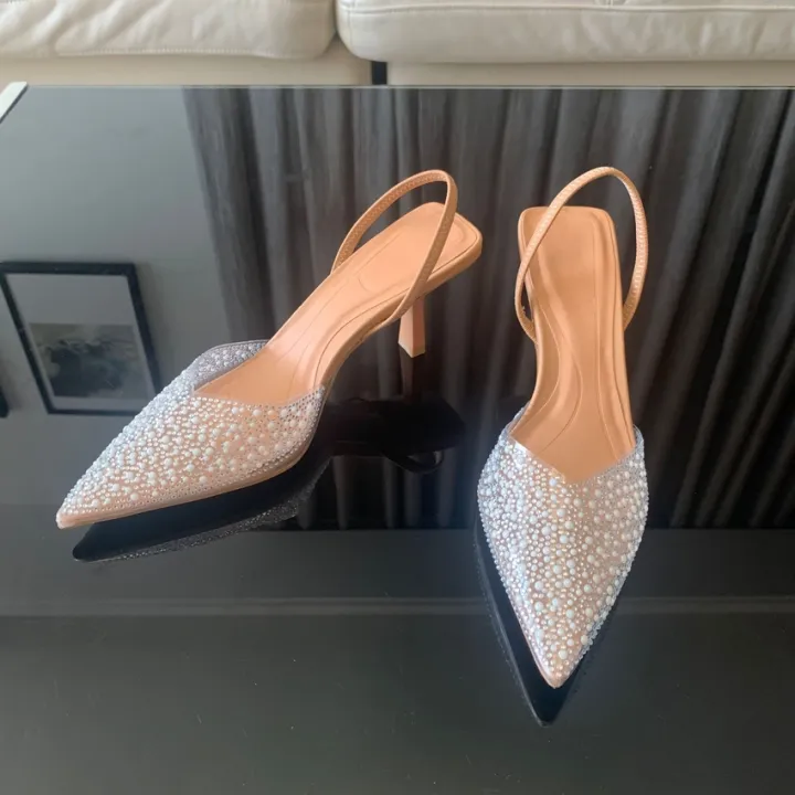 2024%20Fashion%20Summer%20Women%20High%20Heels%20Pearl%20Decoration%20Slingback%20Woman%20Pumps%20Pointed%20Toe%20High%20Heels%20Sandals%20Elegant%20Woman%20Shoes%20-%20Image%205
