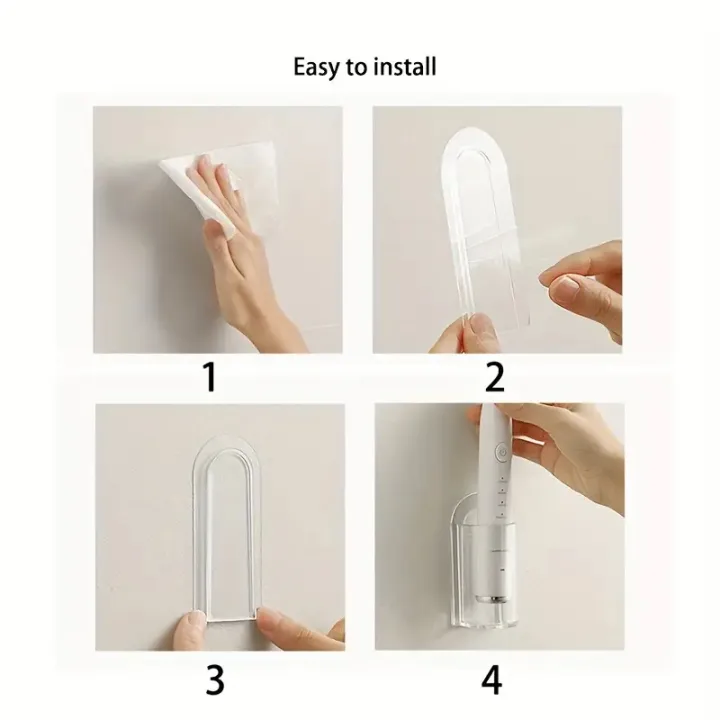 Non%20Perforated%20Toothbrush%20Holder%20Electric%20Toothbrush%20Base%20Space%20Saving%20Wall%20Mounted%20Toothbrush%20Holder%20Bathroom%20Accessory%20-%20Image%206